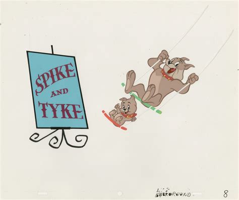 Spike And Tyke Title Cel Id Septmgm20103 Van Eaton Galleries
