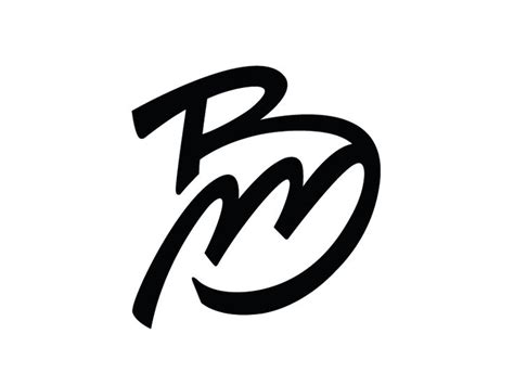 Bm Personal Logo Design Personal Logo Design Logo Design G Logo Design