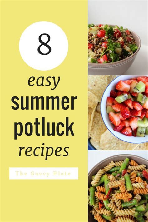 Easy Summer Potluck Recipes Summer Potluck Recipes Easy Potluck 29106