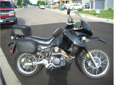 Thought i wanted a change of pace on bike type but decided i like the standard street bike style better. 2009 Kawasaki Klr 650 for sale on 2040-motos
