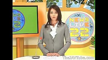 Japanese News Reporter Maki Hojo Getting A Bukkake And Worked Out Hard