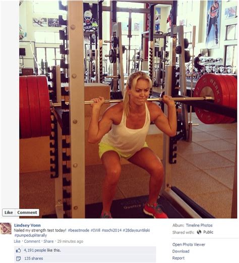 Lindsey Vonn Took An Impossibly Strong Photo For The Win