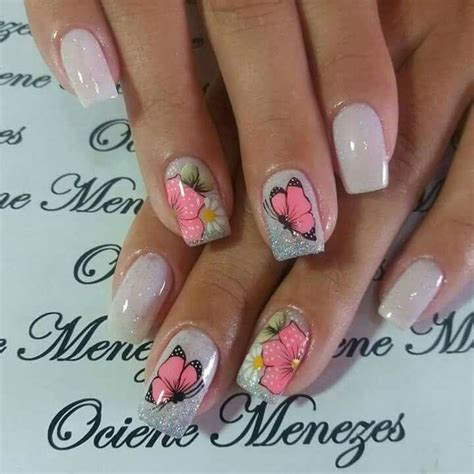 Para los que amamos las flores y mariposas, aquí les dejo 3 hermosos diseños esperando les guste muchisimooo la canción que use: Pin de Mau Jiménez en Uñas | Uñas con mariposas, Uñas con ...
