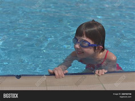 Woman Swimming Pool Image And Photo Free Trial Bigstock
