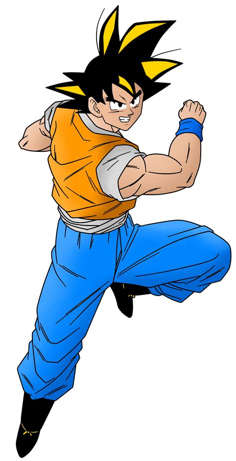 Goku Lineart 2 By Bejitsu On Deviantart