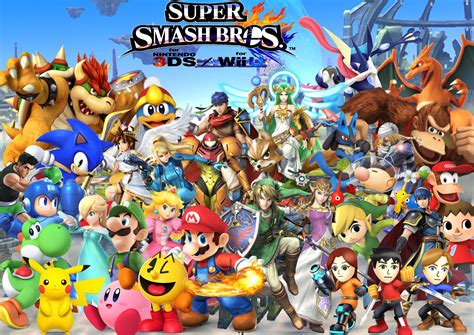 Les Personnages De Super Smash Bros Brawl Wii U