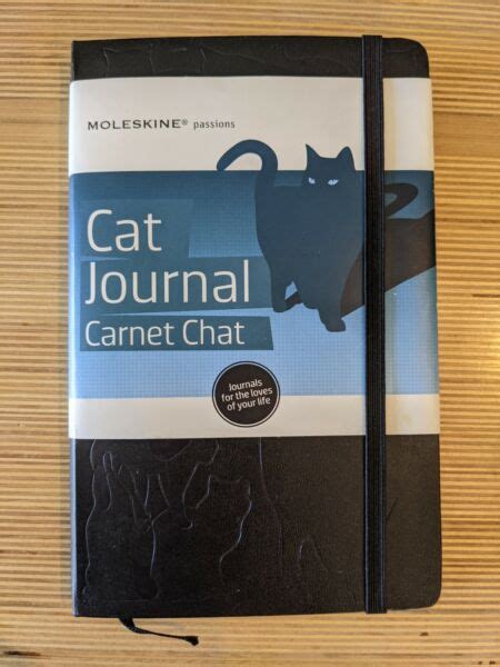 Moleskine Passions Cat Journal Black Kitten Sapokonemydomejp