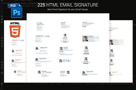 17+ Business Email Signature Templates - Editable PSD, AI, InDesign