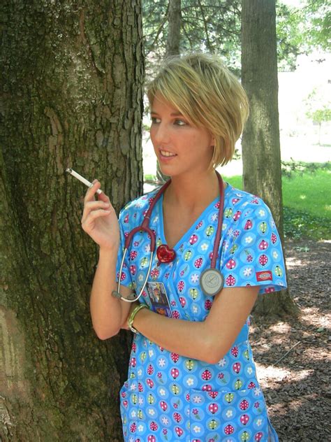 Smoking Nurse Telegraph