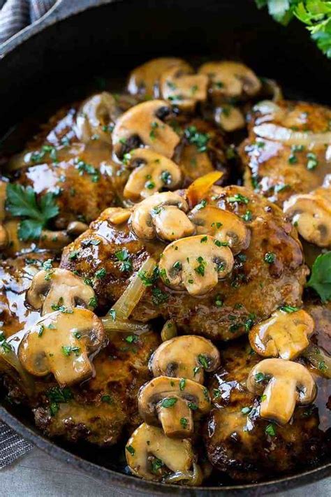 Apr 23, 2020 · and that's where salisbury steak comes into play. Salisbury steak is a classic dish covered in a savory ...