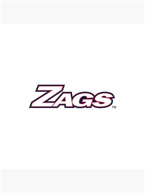 Best Simple Gonzaga Bulldogs Zags Logo Poster For Sale By Shelly641