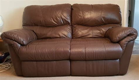 Dfs 2 Seater Leather Power Recliner Sofa In Burton On Trent