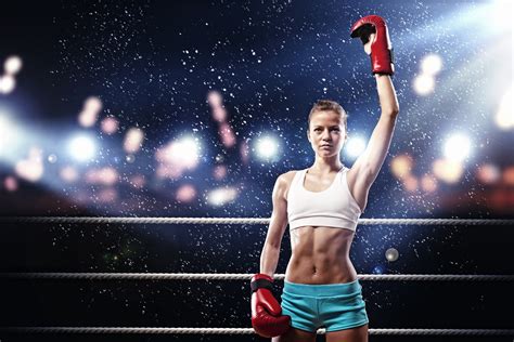 Sports Women Boxing Sports Bra Wallpaper Coolwallpapersme