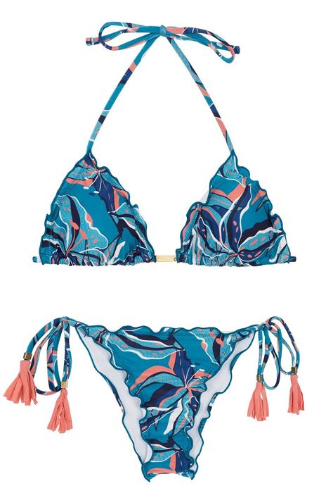 lilly frufru two piece swimwear brazilian bikini swimwear tops