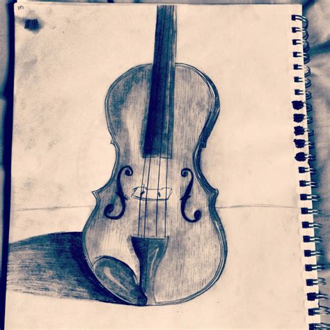 Violin Sketch By Swizzy319 On Deviantart