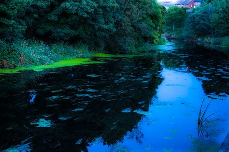 Dark River River Lagan At Dusk Bobby Mckay Flickr