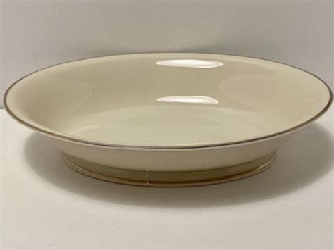 Fine Arts Fine China Footed Oval Vegetable Bowl Classic Dignity