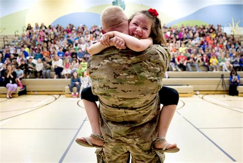 military dad surprises daughter pittsburgh in focus
