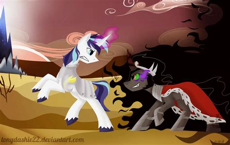 Shining Armor And King Sombra By Tonydashie22 On Deviantart