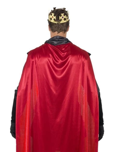 Adult King Arthur Prince Deluxe Medieval Knight Historical Fancy Dress Costume Outift New