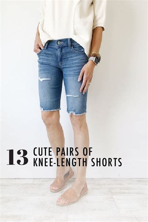 13 Cute Pairs Of Knee Length Shorts Perfect For Summer 2017 Knee
