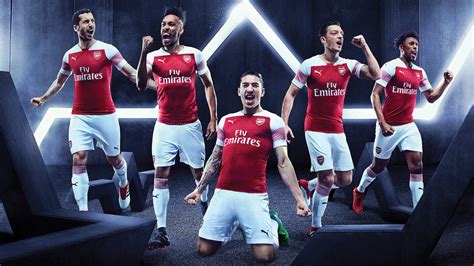 Arsenal 18 19 Home Kit Released Footy Headlines
