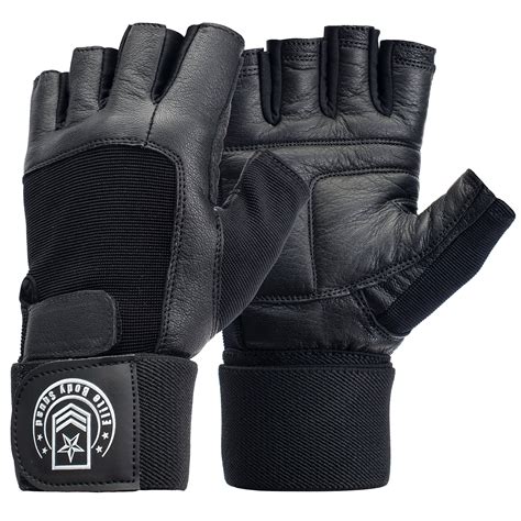 Elite Body Squad Weight Lifting Gloves Soft Leather Gym Gloves With
