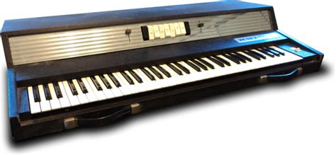 Mellotron an organ's faces are painted in black, phil. RMI Electra Piano. Made popular by Tony Banks. | Learn to ...