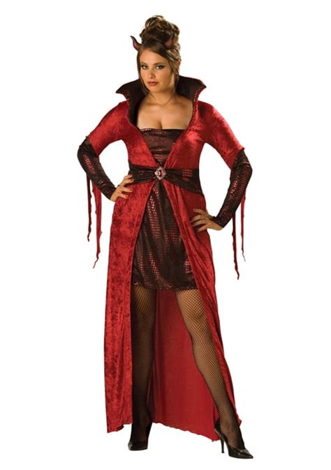 Seductive Devil Adult Halloween Costume Size Women S 20 22 One Size