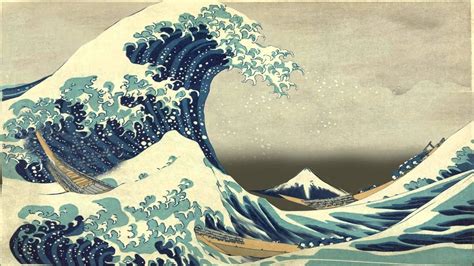 Hokusai Great Wave Wallpaper