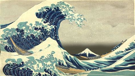 The Great Wave Off Kanagawa Hd Wallpapers Wallpaper Cave