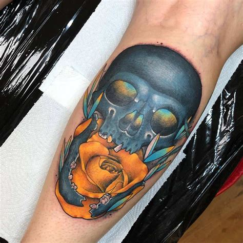 Top 81 Best Skull And Rose Tattoo Ideas 2020 Inspiration Guide