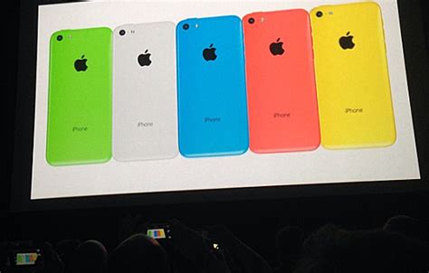 Iphone 5c Officially Released Competitive Colorful Not Cheap