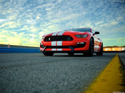 Ford Mustang Shelby Gt350 2016 Red Shelby Mustang Gt350 Photo