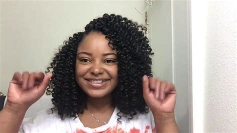 how to easy crochet braids style using affordable hair youtube