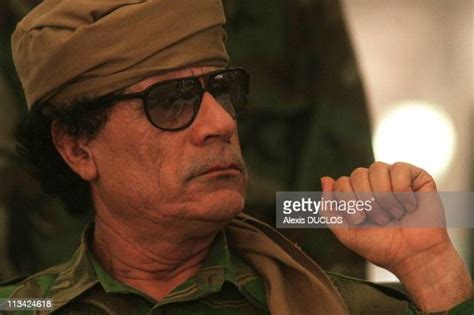 Portraits Of Colonel Gaddafi On September 1st 1996 In Libya News