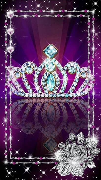 Bling Wallpapers Iphone Crown Backgrounds Zedge Glitter
