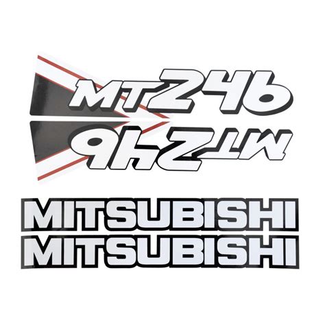 Mitsubishi Mt20 Stickers