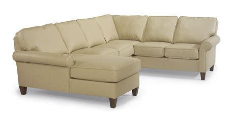 Carme Lancer Leather Sectional 3979 Sectionals From Flexsteel At