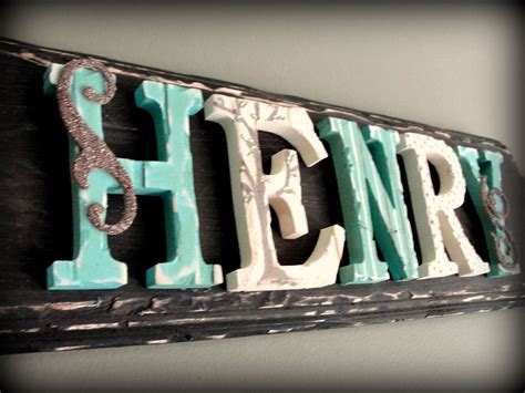 ~ Custom Childrens Wall Letters Names And