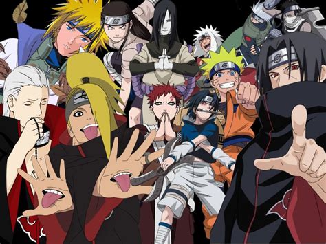 Image Naruto Characters Wallpaper 1024x768 Naruto Fanon Central