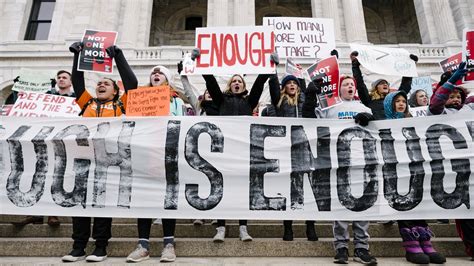 Student Led Gun Violence Protest Draws Thousands To Minnesota Capitol