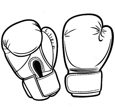 Boxing gloves coloring pages of pics drawing colouring auchmar. Hanging Boxing Gloves Drawing at GetDrawings | Free download
