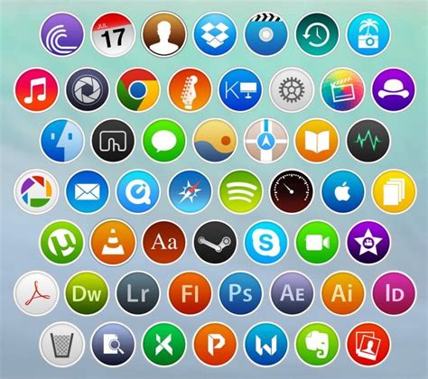 How Mac App Icons Might Look In Os X Yosemite App Icon Mac Os X