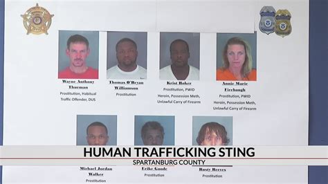 21 Arrested In Undercover Human Trafficking Sting In Spartanburg Co