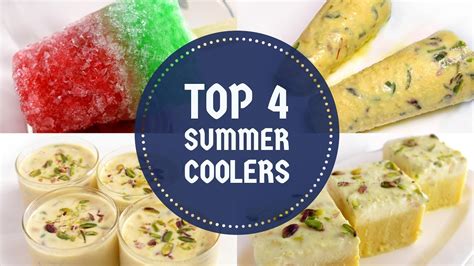 Top 4 Summer Coolers Top 4 Summer Chillers Recipe Video By Latas