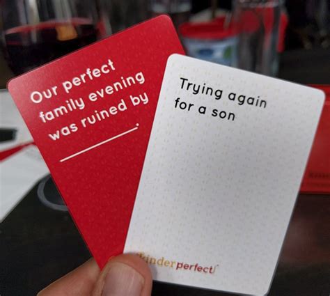 Cards against humanity is a party game for horrible people. "Cards Against Humanity" For Parents Exists, And It Will Make You Laugh, Then Cry | Bored Panda
