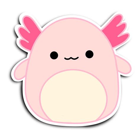 Squishmallow Inspired Sticker 6 Pack Etsy