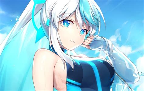 選択した画像 Warrior White Hair Blue Eyes Anime Girl 265434 White Haired Anime Girl With Blue Eyes
