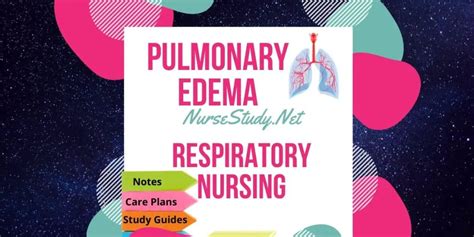 Pulmonary Edema Pathophysiology Care Plan For Nursing Students